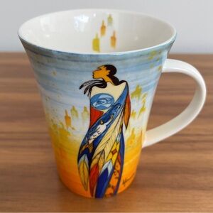 OSCARDO Maxine Noel Indigenous Artist "Not Forgotten" Porcelain Coffee Tea Mug
